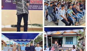 Sekretaris Komisi IV DPRD Provunsi Sumatera Barat, Suharjono, SE kembali melakukan sosialisasi Peraturan Daerah (Perda) Nomor 2 Tahun 2020